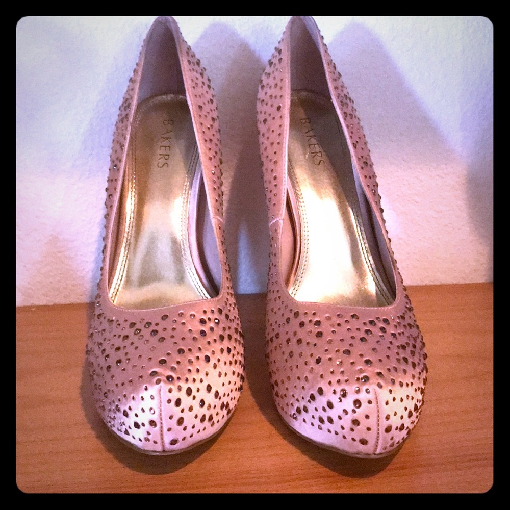 Rhinestone heels